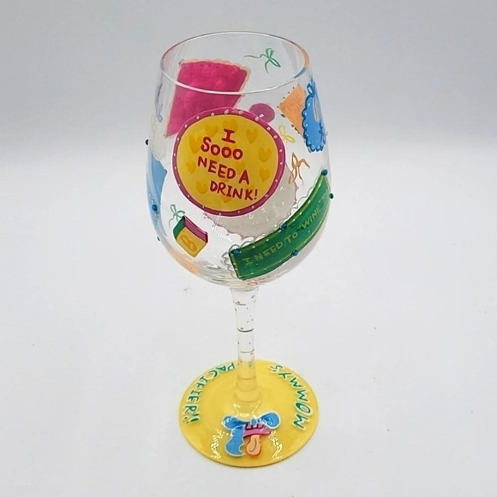 LOLITA Wine Recipe Glass 